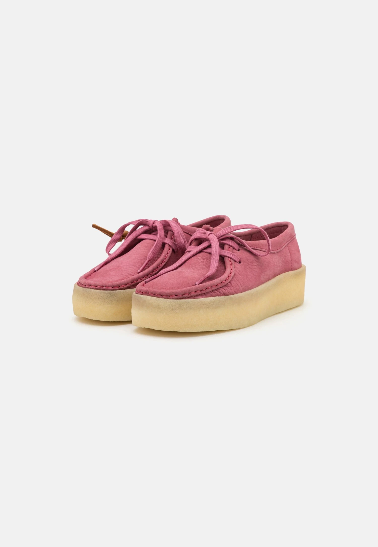 Clarks Originals Wallabee Cup - Zapatos Con Cordones - Pink 3 Clarks Originals Wallabee Cup - Zapatos Con Cordones - Pink - Imagen 3