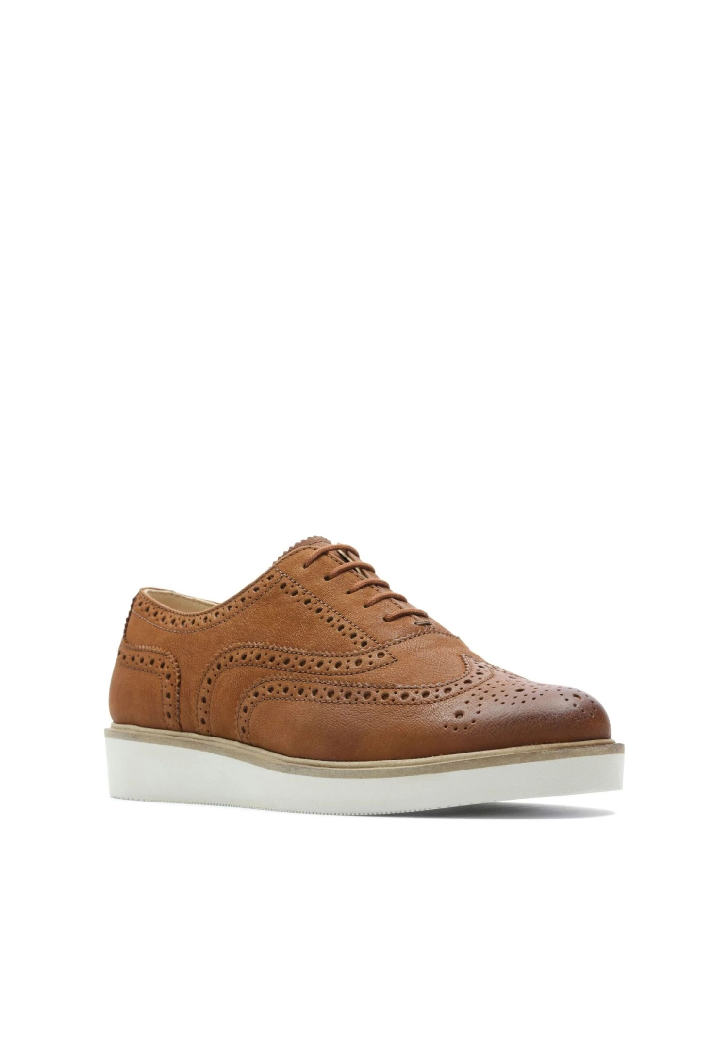 Clarks Baille Brogue - Zapatos De Vestir - Cognac 5 Clarks Baille Brogue - Zapatos De Vestir - Cognac - Imagen 5