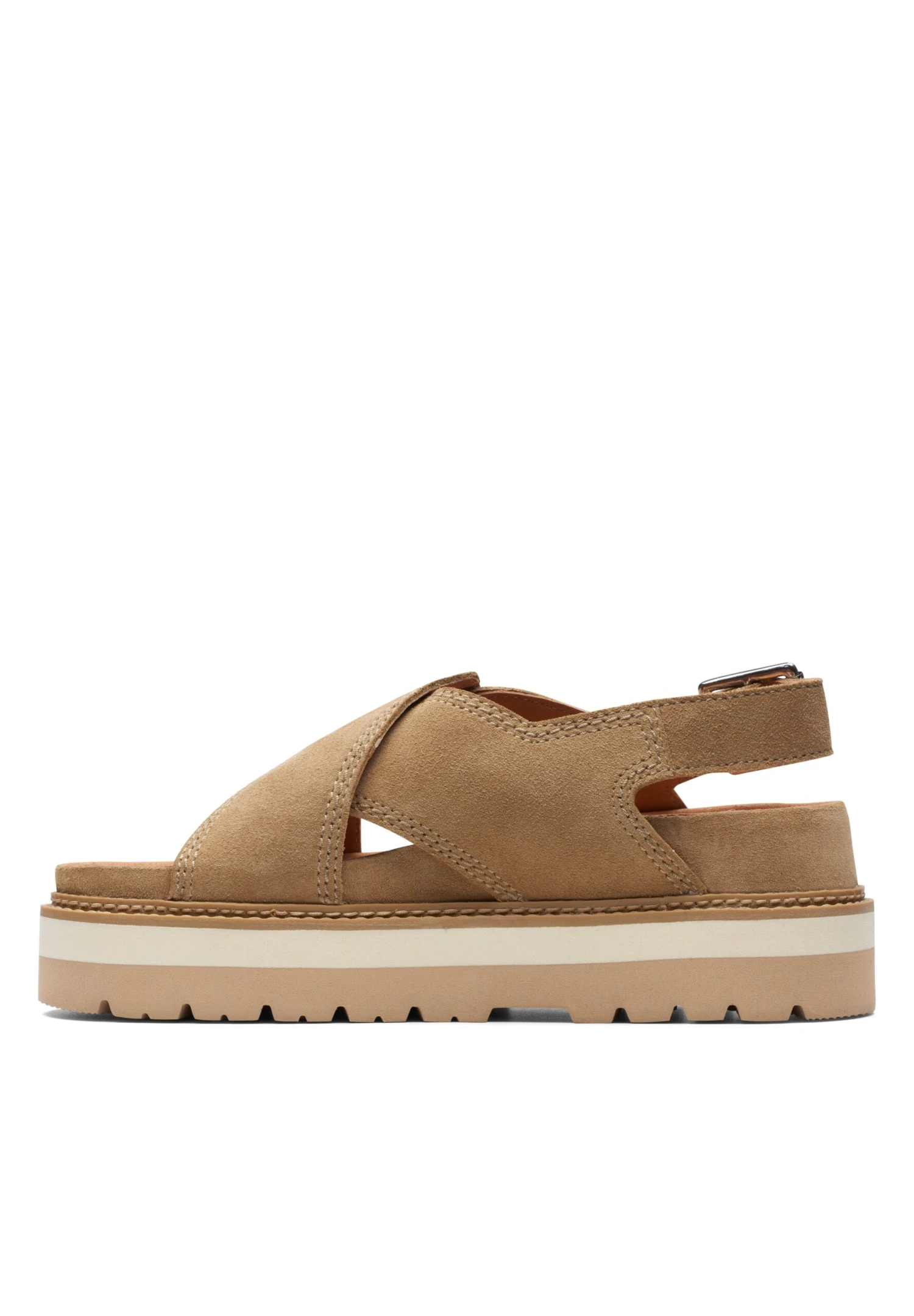 Clarks Orianna Roam- Sandalias De Cuña - Beige 1 Clarks Orianna Roam- Sandalias De Cuña - Beige