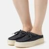 Clarks Originals Wallabeecup Low - Mocasines - Black