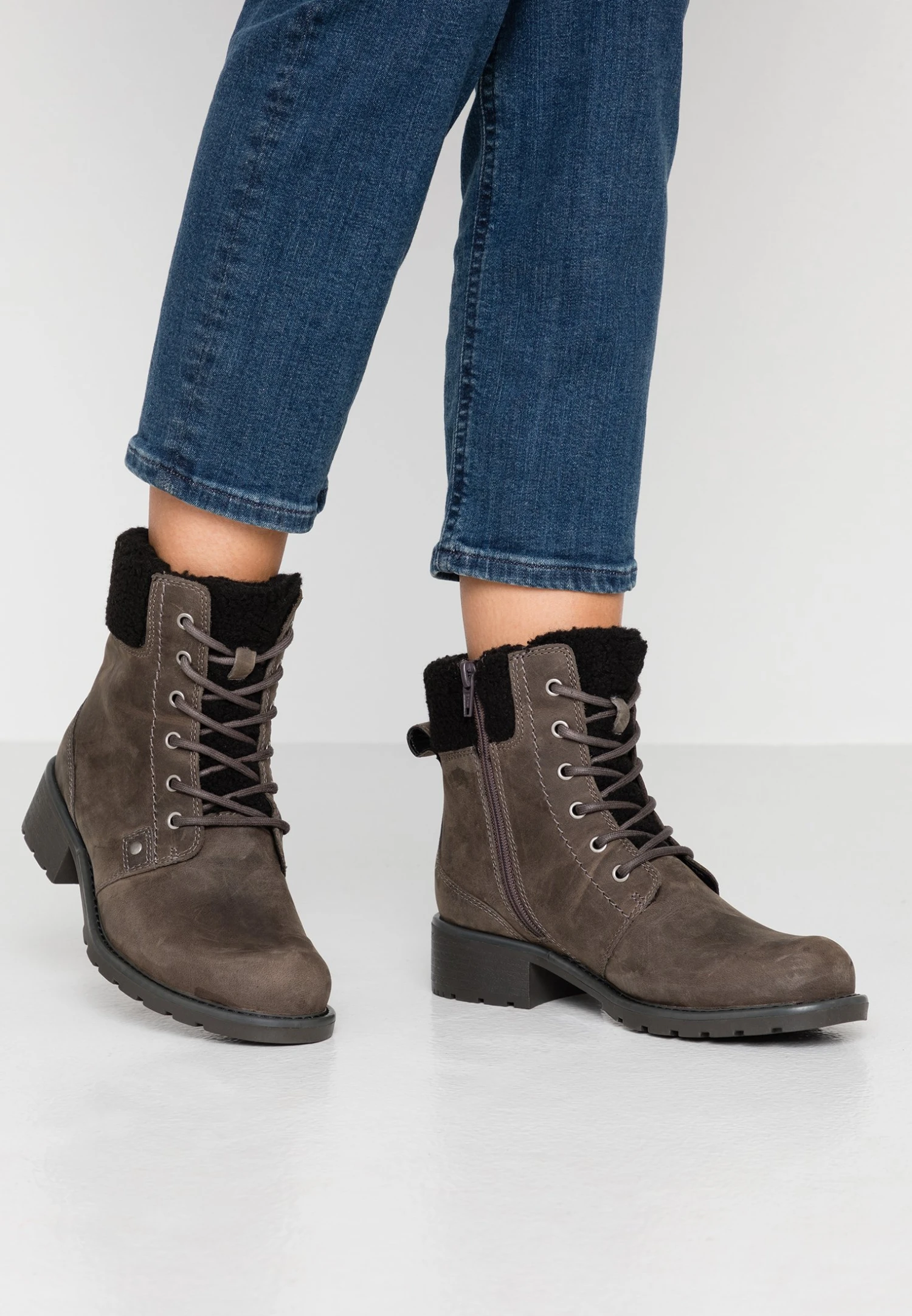 Clarks Orinoco Dusk - Botines Con Cordones - Dark Grey 1 Clarks Orinoco Dusk - Botines Con Cordones - Dark Grey