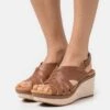 Clarks Elleri Grace - Sandalias Con Plataforma - Tan