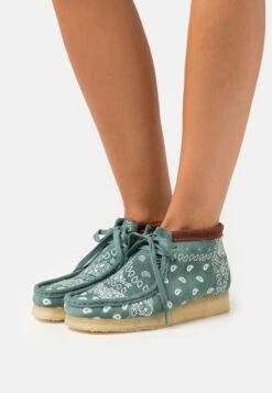 Clarks Originals Wallabee - Zapatos Con Cordones - Green