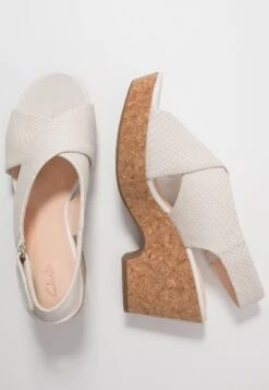 Clarks Maritsa Lara - Sandalias Con Plataforma - White -Ofertas Clarks Tienda d5fa63328b204c73a5969418f84be297