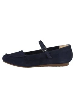 Clarks Freckle Bar Damen- Bailarinas Con Hebilla - Navy Suede