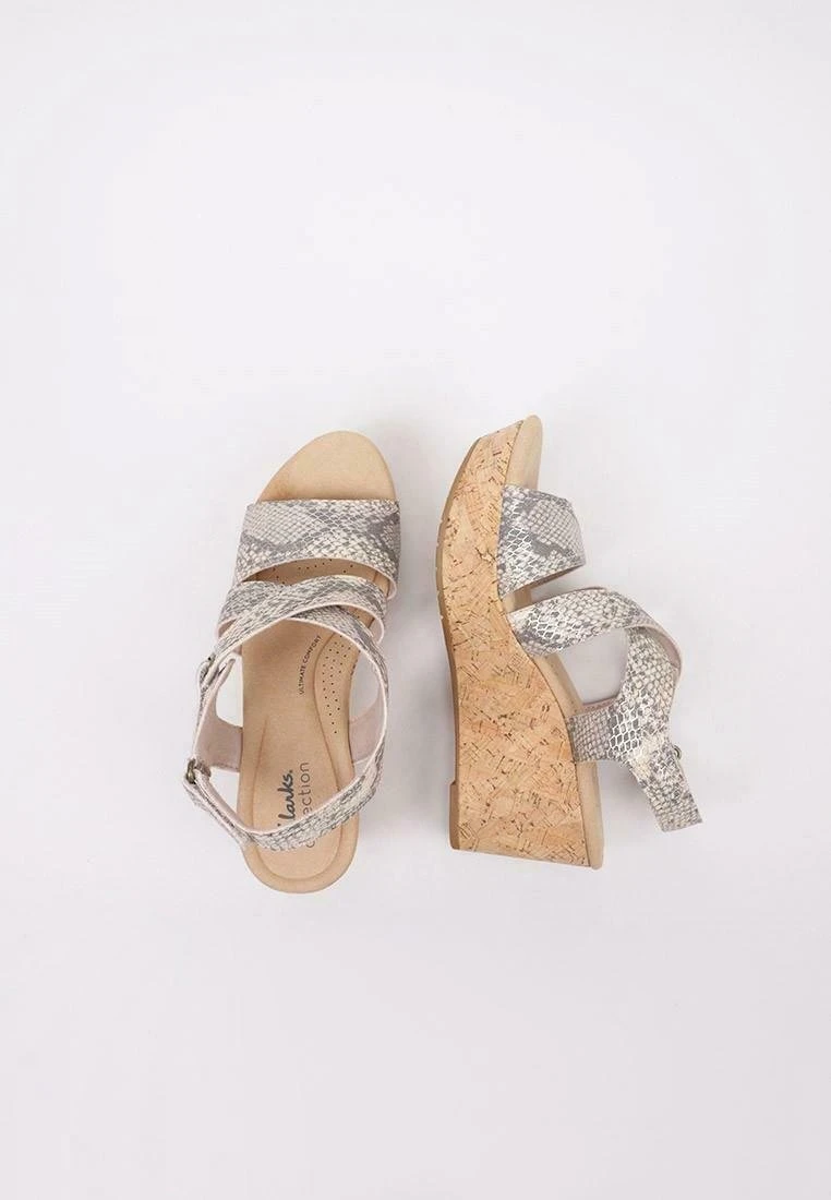 Clarks Rose Way - Sandalias Con Plataforma - Beige 3 Clarks Rose Way - Sandalias Con Plataforma - Beige - Imagen 3