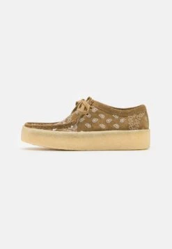 Clarks Originals Wallabee Cup - Zapatos Con Cordones - Dark Olive