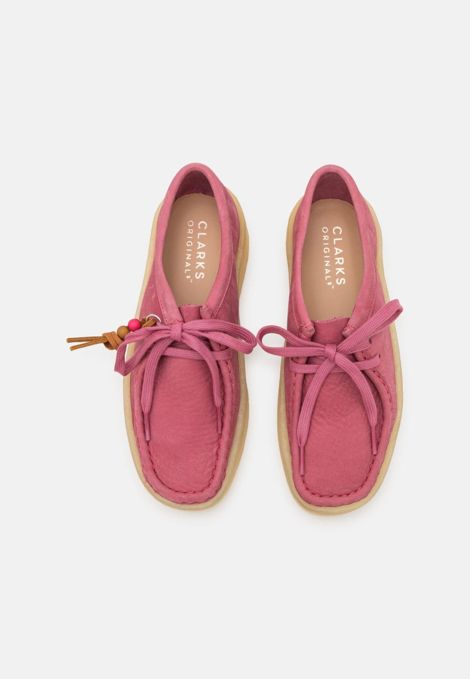Clarks Originals Wallabee Cup - Zapatos Con Cordones - Pink 6 Clarks Originals Wallabee Cup - Zapatos Con Cordones - Pink - Imagen 6