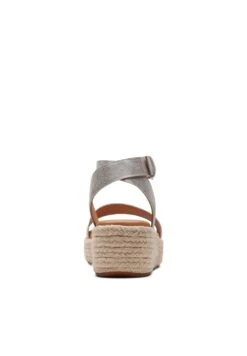 Clarks Kimmei Ivy - D - Sandalias De Cuña - Silvercoloured -Ofertas Clarks Tienda df5b2890056e411db1cc0232d1f441a5