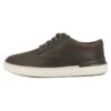 Clarks Zapatillas - Olive Leather