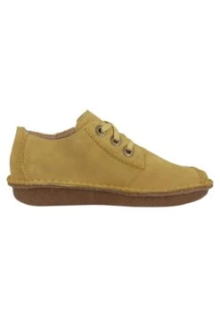 Clarks Funny Dream - Zapatos Con Cordones - Yellow Suede -Ofertas Clarks Tienda e5fed4094b2240cc967a92d094879b6a