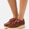 Clarks Originals Wallacraft - Zapatos Con Cordones - Burgundy