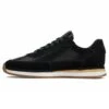 Clarks Run Lace - Zapatillas - Black Combi Suede